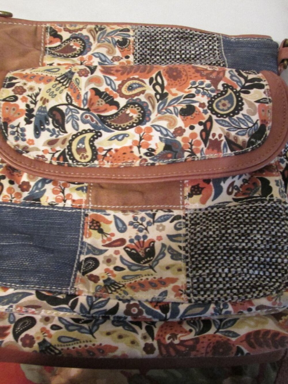 Sakroots Boho Multicolor Crossbody Purse